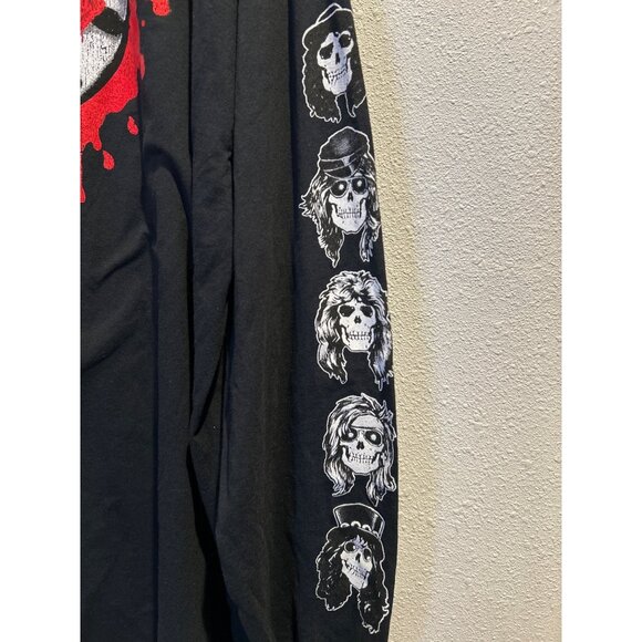 Guns N Roses Official Unisex Long Sleeve Black Graphic T Shirt Size 3XL - Picture 4 of 7